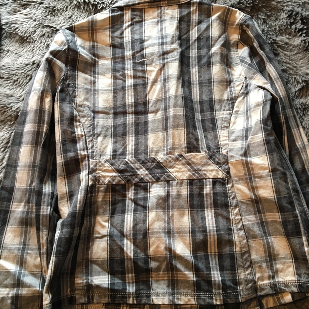 Button Down Pea Coat - Picture 2 of 3